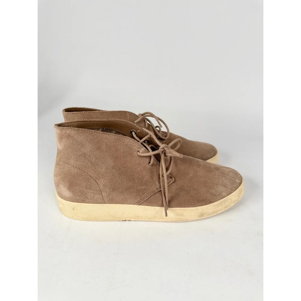 Everlane Desert Boot Tan Brown Suede Lace Up Chukka Mens 8.5 DSRT-BRN